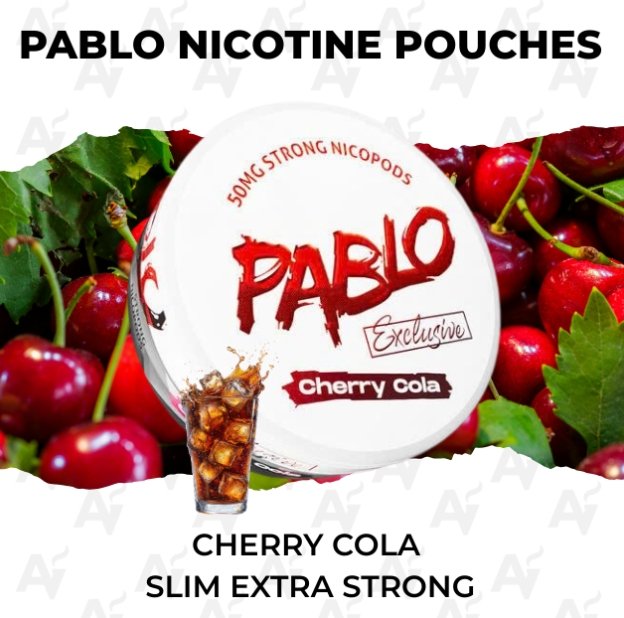 PABLO Nicotine Pouches Australia - Cherry Cola 30mg PABLO Exclusive Cherry Cola 30mg nicotine pouches can available for online order in Australia | pablo nicotine pouches australia cherry cola 30mg.jpg