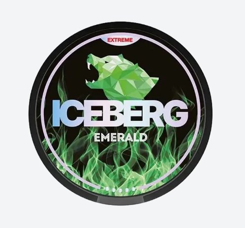 Iceberg Emerald 35mg Can Can of Iceberg Emerald 35mg green apple lime nicotine pouches Australia | iceberg emerald 35mg can australia.jpg